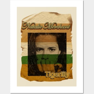 Natalie Merchant : Tigerlily albume/design vintag art Posters and Art